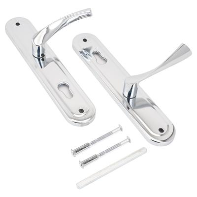 Комплект ручек «АЛЛЮР» 103-1 85 мм CP, цвет хром