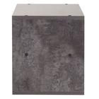 Стеллаж №1 DICE CUBE 1 секция, 360х360х320, Цемент - Фото 5