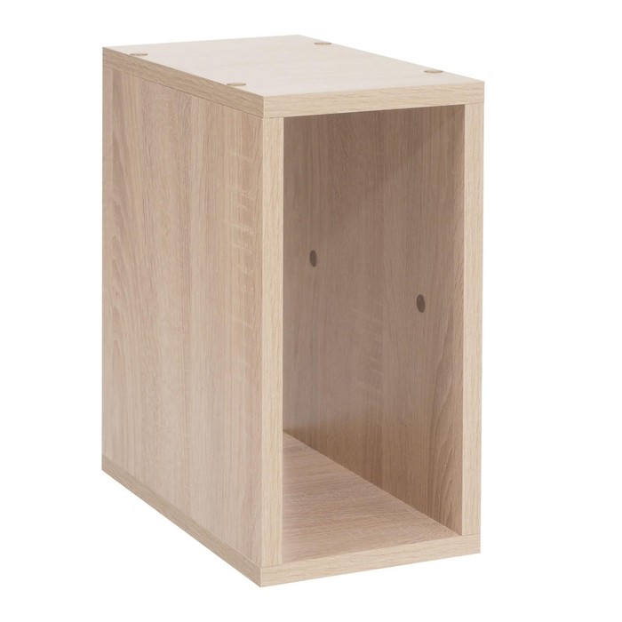 Стеллаж №2 DICE CUBE 1/2 секция, 360х180х320, Дуб сонома - Фото 1