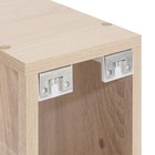 Стеллаж №2 DICE CUBE 1/2 секция, 360х180х320, Дуб сонома - Фото 6