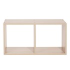 Стеллаж №3 DICE CUBE 2 секции, 360х320х705, Дуб сонома - Фото 5