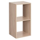 Стеллаж №3 DICE CUBE 2 секции, 360х320х705, Дуб сонома - Фото 7