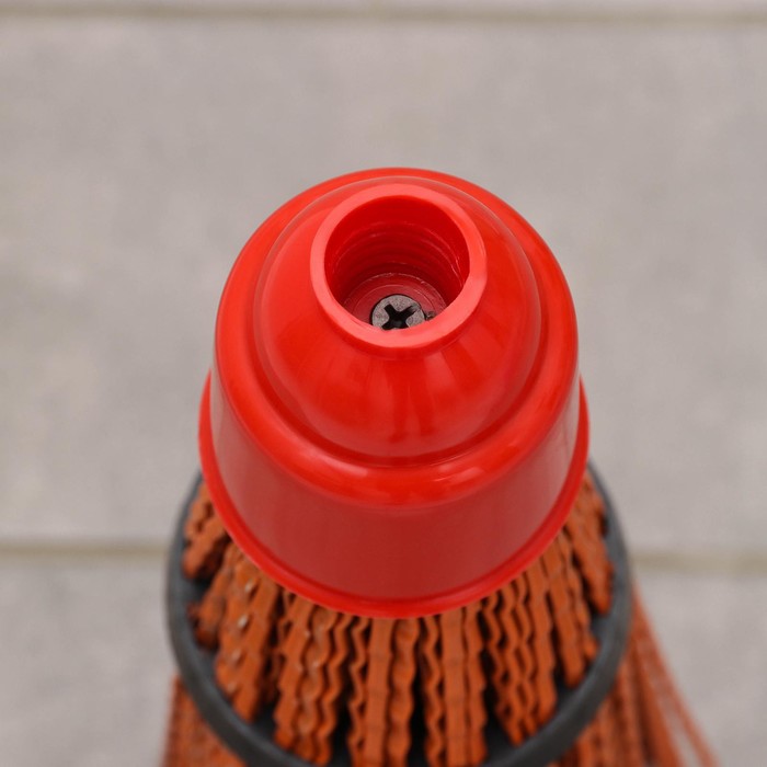 Метла полипропиленовая «Премиум», синтетическая, без черенка, цвет МИКС - фото 1885219018