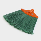 Метла полипропиленовая «Оптима», без черенка, 39×19 см - Фото 2