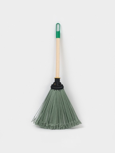 Веник полипропиленовый с черенком высшего сорта, 33 см, с наконечником