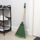 Веник полипропиленовый с черенком высшего сорта, 33 см, с наконечником - Фото 8