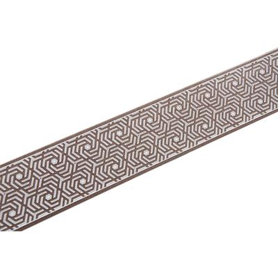 Декоративная планка «Арабеска», длина 200 см, ширина 7 см, цвет кофе