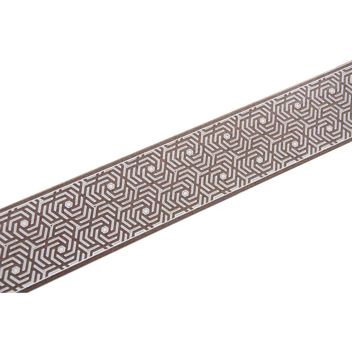 Декоративная планка «Арабеска», длина 200 см, ширина 7 см, цвет кофе - Фото 1