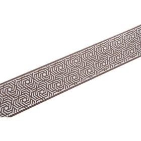 Декоративная планка «Арабеска», длина 250 см, ширина 7 см, цвет кофе