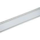 Декоративная планка «Есенин», длина 300 см, ширина 7 см, цвет золото/белый - Фото 1