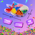 Аквамозаика «Единорог», 8 карточек, 1300 шариков - Фото 4