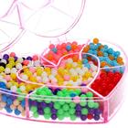 Аквамозаика «Сердце», 8 карточек, 1100 шариков - Фото 3