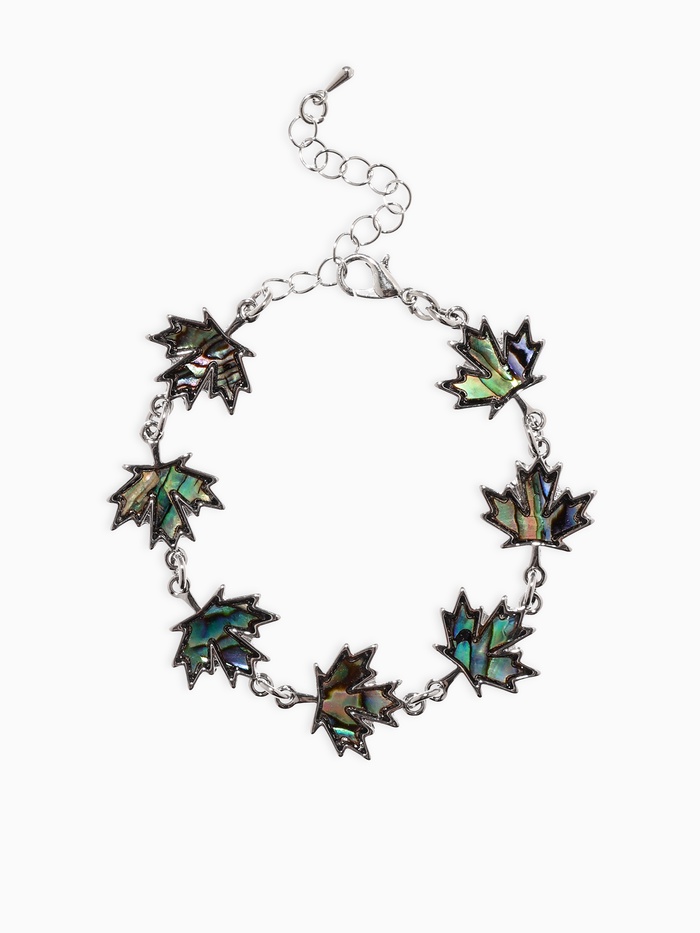 Браслет «Галиотис» лист кленовый, длина 17 см + доп.цепочка 5 см - Фото 1