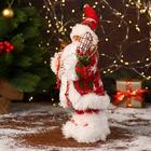 Дед Мороз "В красной шубке, колпачке и с подарками" 30 см - Фото 2