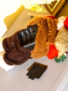 Дед Мороз под ёлку «Зимнее волшебство. Новогодняя игрушка в красном тулупе» двигается, ботинки светятся, 28 см - Фото 6