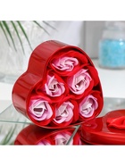 Мыльные розочки, трёхцветные, набор 6 шт. - Фото 6