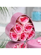 Мыльные розочки, трёхцветные, набор 6 шт. - Фото 6