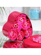 Мыльные розы, трёхцветные, набор 6 шт. - Фото 5