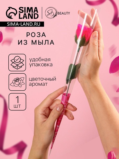 Мыльная роза, фуксия