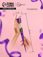 Мыльная роза, фиолетовая - Фото 2