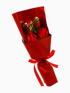 Букет мыльных роз, красные - Фото 5