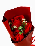 Букет мыльных роз, красные - Фото 6