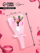 Букет мыльных роз, нюдовые - Фото 2