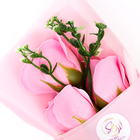 Букет мыльных роз, нюдовые - Фото 2