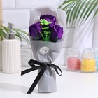 Букет мыльных роз, фиолетовые - Фото 5