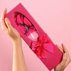 Букет мыльных роз, фуксия - Фото 1