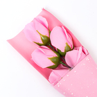 Букет мыльных роз, розовые - Фото 6