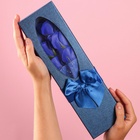 Букет мыльных роз, синие - фото 32572225