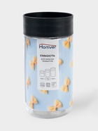 Ёмкость для сыпучих продуктов Asti, 1 л, прозрачный, крышка черная  (артикул 7322731)  большой выбор товаров оптом и в розницу по низким ценам с доставкой