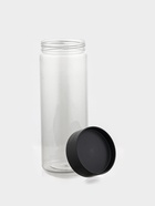 Ёмкость для сыпучих продуктов Asti, 1.5 л, d=9.2 см, h=27 см, пластик, прозрачная, крышка чёрная - Фото 2