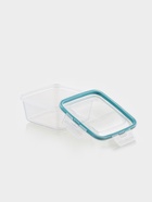 Набор контейнеров для хранения еды Idiland, 3 шт.: 400 мл, 800 мл, 1.5 л, пластик, герметичный, прозрачный, крышка голубая - Фото 3