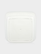 Набор контейнеров для хранения еды Idiland, 3 шт.: 400 мл, 800 мл, 1.5 л, пластик, герметичный, прозрачный, крышка голубая - Фото 8