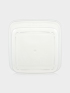 Набор контейнеров для хранения еды Idiland, 3 шт.: 400 мл, 800 мл, 1.5 л, пластик, герметичный, прозрачный, крышка голубая - Фото 9