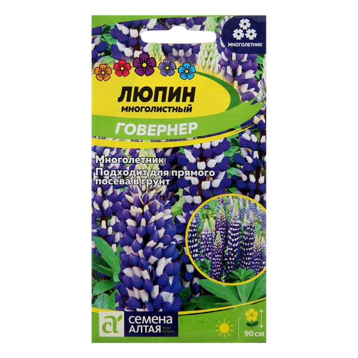 Семена цветов Люпин "Говернер", ц/п, 0,3 г - Фото 1