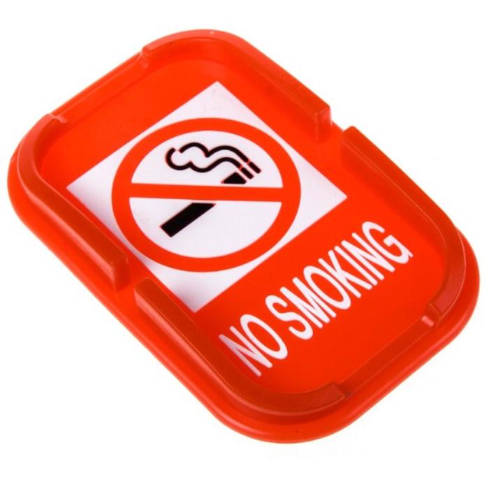 Коврик панели противоскользящий SKYWAY, 190x105мм, "No smoking", HX-20 No smoking