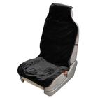 Накидка сиденья меховая искусственная мутон 1 предмет, Skyway Arctic, стандарт, черный, S03001094 - фото 295297777
