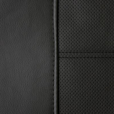 Чехлы сиденья Volkswagen Tiguan NF, I поколение, 2007-2017, экокожа перф., 15 пред, черный , Vw3-2K