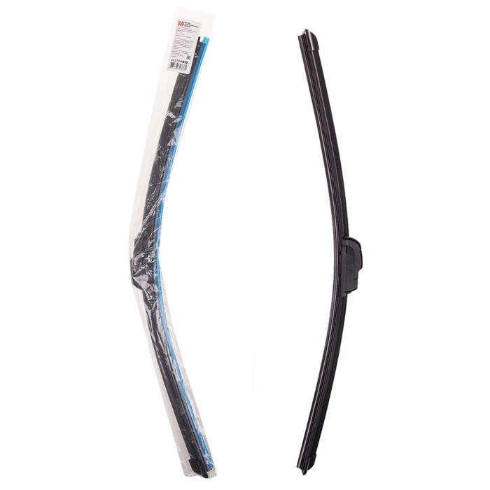 Щетка стеклоочистителя Skyway, 24"/ 610 мм, бескаркасная, в пакете - Фото 1