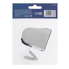 Держатель для душевой лейки ZEIN Z83, регулируемый, скрытый монтаж, пластик, хром - Фото 14