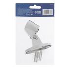 Держатель для душевой лейки ZEIN Z86, пластик, цвет хром - Фото 11