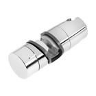 Держатель лейки для душевой стойки ZEIN Z87, универсальный 25 мм, пластик, хром - Фото 9