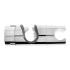 Держатель лейки для душевой стойки ZEIN Z87, универсальный 25 мм, пластик, хром - Фото 11