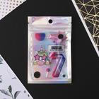 Свеча для торта, цифра «7», 8,5 х 3 см (комплект 2 шт) - фото 39051514