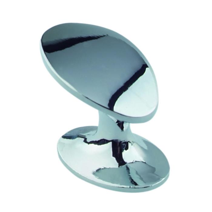 Ручка-кнопка 14.60.02 CS504", цвет хром - Фото 1