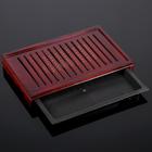 УЦЕНКА Стол для чайной церемонии с подносом «Иероглифы», 43×17,5×5 см 7367560