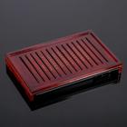 УЦЕНКА Стол для чайной церемонии с подносом «Иероглифы», 43×17,5×5 см 7367560